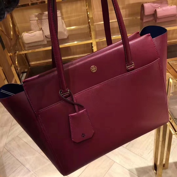 Tory Burch Parker large tote zip top tote NWT leather - Picture 10 of 11